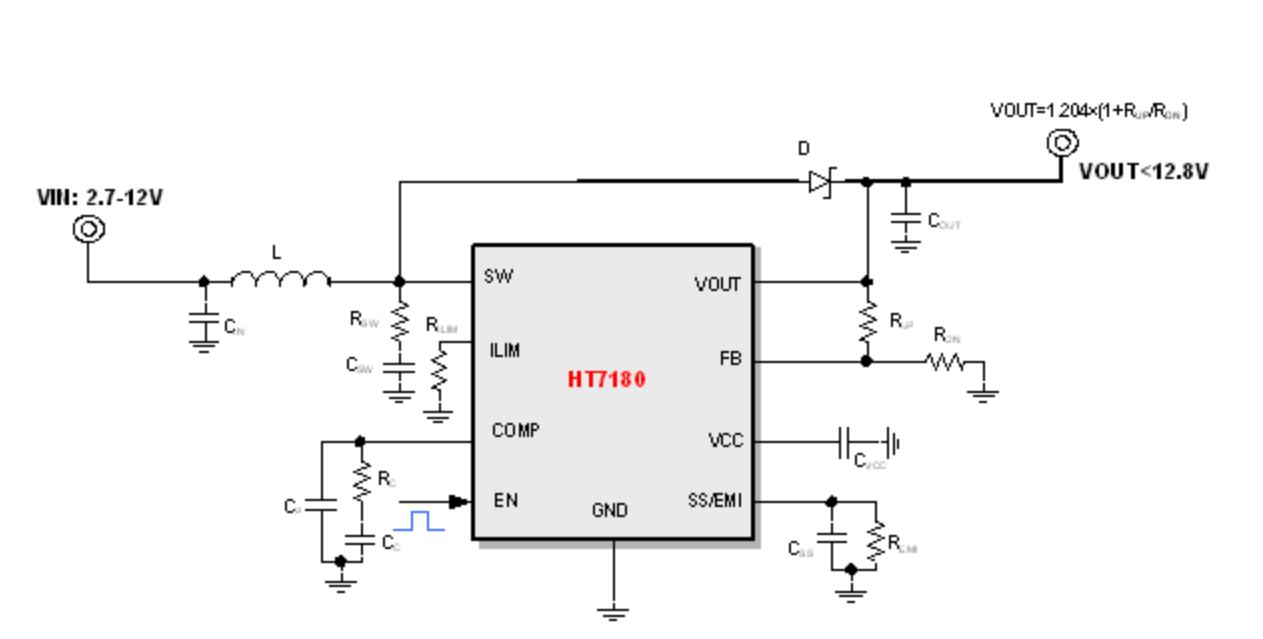 HT7180 12.8V 10A高效升压转换器.jpg